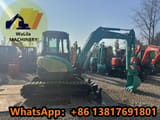 2023 Yanmar VIO40 mini excavator, side profile view