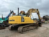 2008 Komatsu PC210LC-8 crawler excavator, rear three-quarter view