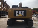 2022 Caterpillar 323D crawler excavator, rear view