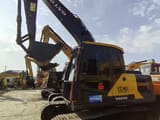 2023 Volvo EC140 crawler excavator, side view