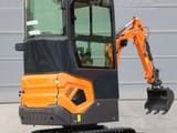 2025 Kubota MB 12-KS H mini excavator, rear three-quarter view