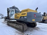 2012 Volvo EC480D crawler excavator, rear three-quarter view