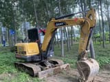 2020 Sany SY60C mini excavator, side view