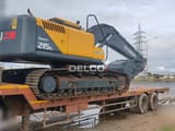 2026 Hyundai Robex 215L SMART PLUS crawler excavator, rear three-quarter view
