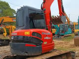 2024 Kubota U48-4 mini excavator, front three-quarter view