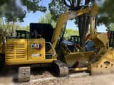 2024 Caterpillar 306E2 crawler excavator, rear three-quarter view