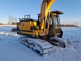 2019 Hyundai HX140LC crawler excavator, rear three-quarter view