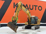 2018 Caterpillar 320GC crawler excavator, side view