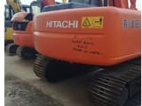 2020 Hitachi ZX120 crawler excavator rear view