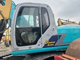 2018 Kobelco SK200 Dynamic Acera excavator cab side view
