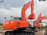 2021 Hitachi Zaxis 240 crawler excavator, rear three-quarter view