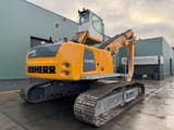2017 Liebherr LH40C EW material handler, rear three-quarter view