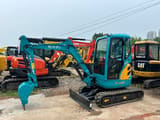 2022 Kubota U-30 mini excavator, side view