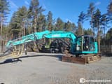 2018 Kobelco SK140SRLC-5 crawler excavator side view