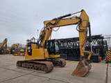 2016 Caterpillar 325FL crawler excavator, side view