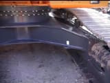 2020 Doosan DX420LC crawler excavator undercarriage detail