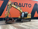 2018 Caterpillar 320 crawler excavator side view