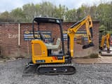 2024 LiuGong 9018F mini excavator, side profile view