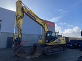 2018 Komatsu PC240LC-11 crawler excavator, side view