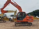 2019 Doosan DX120LC crawler excavator side view