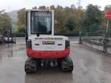 2016 Takeuchi TB250 mini excavator, rear view