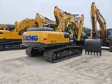 2026 XCMG XE215C crawler excavator rear three-quarter view