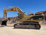 2001 Caterpillar 375 L crawler excavator, side profile view