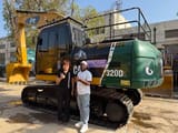 Excavadora de orugas Caterpillar 320D2 2023, vista lateral