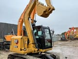 2024 Caterpillar 307E2 mini excavator, side view