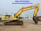 2021 Komatsu PC400 crawler excavator, side profile view