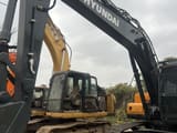 2025 Hyundai HX220HD crawler excavator side view