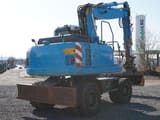 2013 Komatsu PW160-8 wheel excavator, rear three-quarter view
