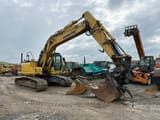 2008 Komatsu PC210LC-8 crawler excavator, side view