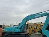 2018 Kobelco SK200 crawler excavator side view