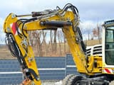 2015 Terex TW85 wheel excavator boom and cab detail