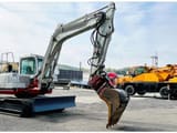 2007 Takeuchi TB175 mini excavator, side profile view
