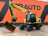 2011 Caterpillar M316D wheel excavator, side profile view