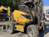 2017 Mecalac 7MWR wheel excavator, side profile view