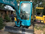 2022 Kubota U35 mini excavator front view