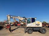 2008 Terex TW160SR wheel excavator side view