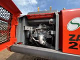 2018 Hitachi ZX200 crawler excavator engine compartment view