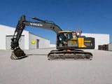 2021 Volvo EC220EL crawler excavator, side profile view