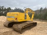 2019 Komatsu PC170LC-11 crawler excavator, rear three-quarter view