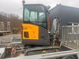 2023 Volvo EC20E mini excavator side view