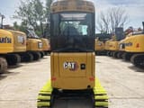 2023 Caterpillar 302CR mini excavator, rear view