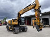 2023 Hydrema MX17G wheel excavator, side view