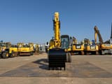 2019 Komatsu PW180-11 wheel excavator, front view
