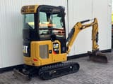 2019 Caterpillar 301.8 NEXTGEN mini excavator, rear three-quarter view