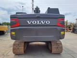 2022 Volvo EC350E L crawler excavator rear view