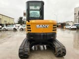 2021 Sany SY50U crawler excavator, rear view